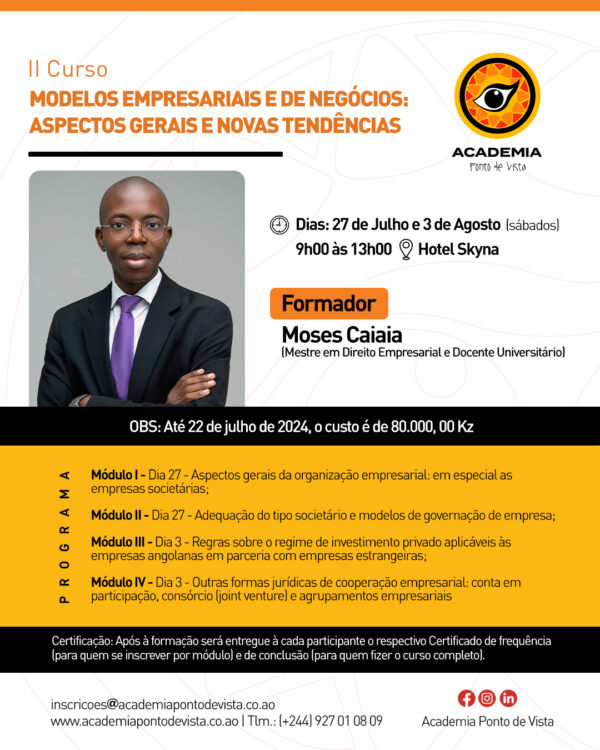 II Curso Modelos Empresarias